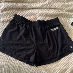 Vuori Black Women's Athletic Shorts